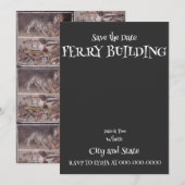 フェリーターミナルビル 招待状 (正面/裏面)