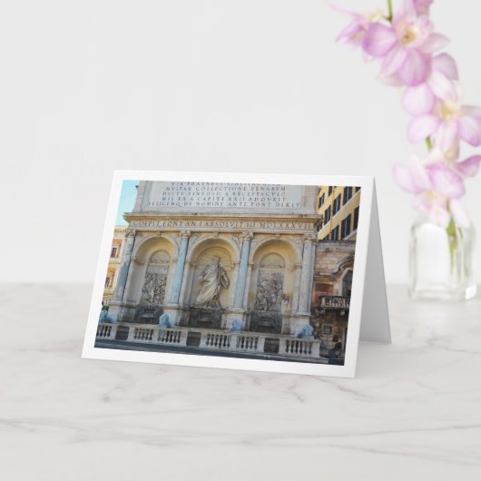 フェリーチェの水の噴水, ローマ, イタリア カード (蘭)