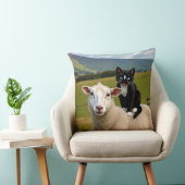 フェリーニのアイルランド乗り – 牧草地の冒険 クッション (椅子)