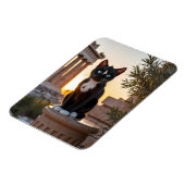 フェリーニはパルテノン神殿を訪れる:ギリシャのオデッセイ マグネット (左側)