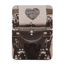 フェリーニ猫タイピングバレンタインハート-