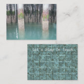 フェリーボートのドックの抗打ち工事 名刺 (正面/裏面)