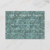 フェリーボートのドックの抗打ち工事 名刺 (裏面)