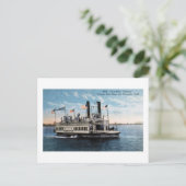 フェリー船「ラモーナ」 ポストカード (スタンド正面)