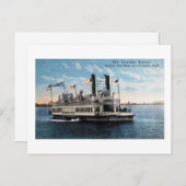 フェリー船「ラモーナ」 ポストカード (正面/裏面)