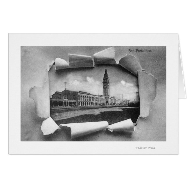 フェリー駅の外観 (正面横)