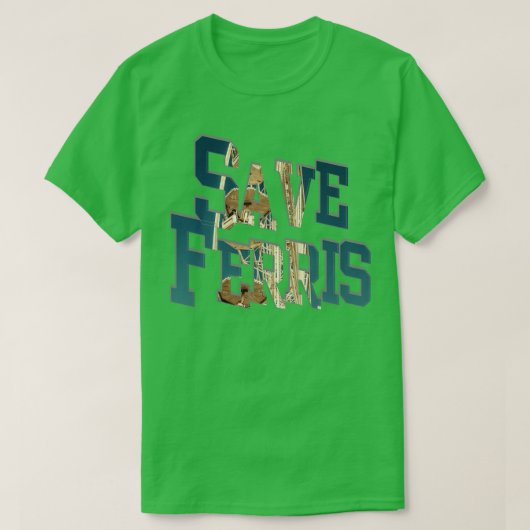 フェリ救ス Tシャツ (デザイン正面)