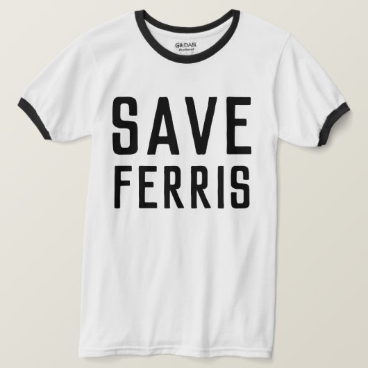 フェリ救ス Tシャツ (デザイン正面)