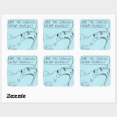 フェルグルシャーキーステッカー スクエアシール (シート)