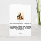 フェルティ誕生日の願い カード (裏面)