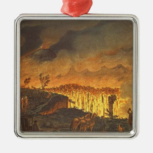 フェルディナントにIVを示すウィリアムハミルトン メタルオーナメント (正面)