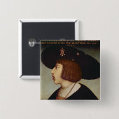 フェルディナントのポートレートIの神聖ローマ皇帝 缶バッジ (正面&裏面)