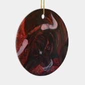 フェルディナント雄牛 セラミックオーナメント (右)