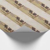 フェルディナント・ホドラー著雄牛 ラッピングペーパー (角)