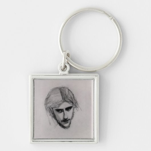 「フェルディナントLurのためのフェルディナントの頭部のための勉強 キーホルダー (正面)