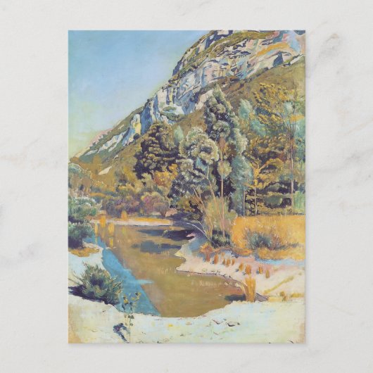 フェルディナンドホドラー – プチサレバの足で ポストカード (正面)