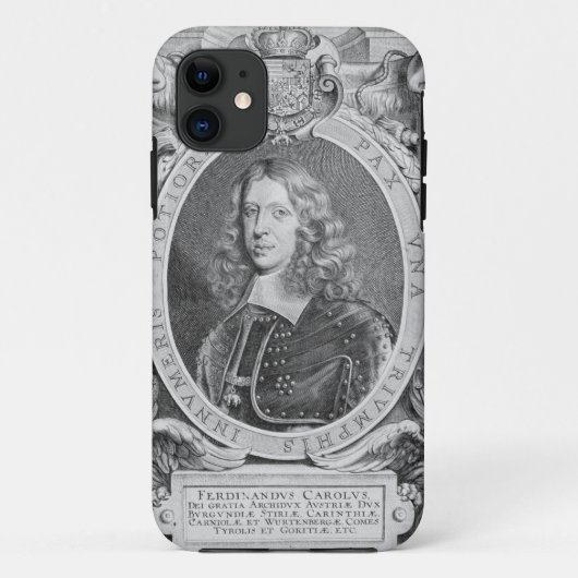 フェルディナンド3世(1608年-57年)オーストリア大公 Case-Mate iPhoneケース (裏面)