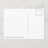 フェルディナンド・フォン・ライト・ブラック・グラウズCC0065 ポストカード (裏面)