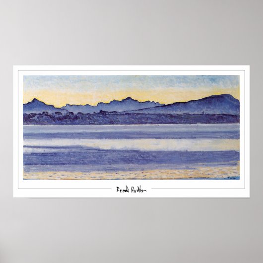 フェルディナンド・ホドラー・ゼディング・アート・ポスター#166 ポスター (正面)