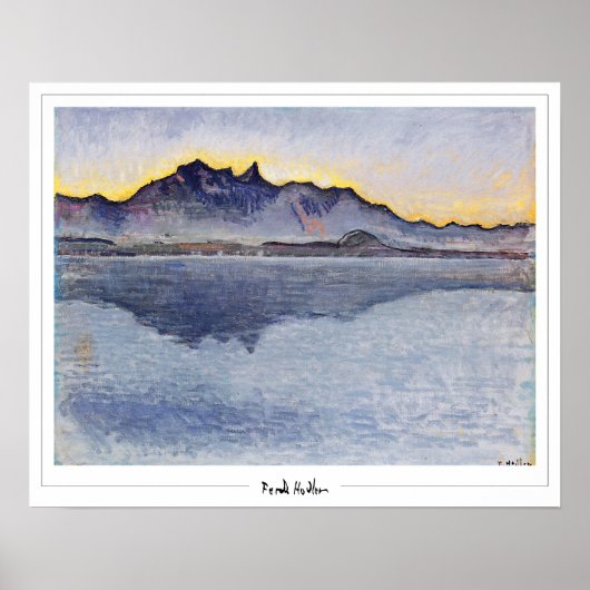 フェルディナンド・ホドラー・ゼディング・アート・ポスター#237 ポスター (正面)