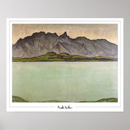 フェルディナンド・ホドラー・ゼディング・アート・ポスター#248 ポスター (正面)