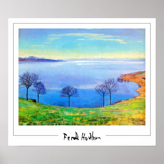 フェルディナンド・ホドラー・ゼディング・アート・ポスター#2 ポスター (正面)