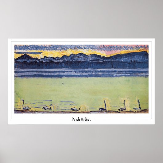 フェルディナンド・ホドラー・ゼディング・アート・ポスター#55 ポスター (正面)