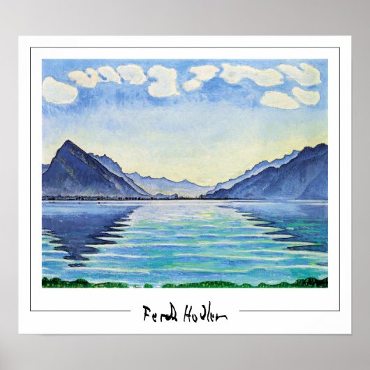 フェルディナンド・ホドラー・ゼディング・アート・ポスター#62 ポスター (正面)