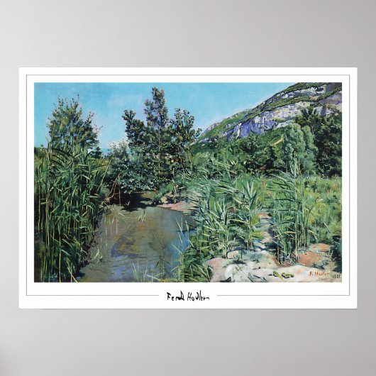 フェルディナンド・ホドラー・ゼディング・アート・ポスター#65 ポスター (正面)