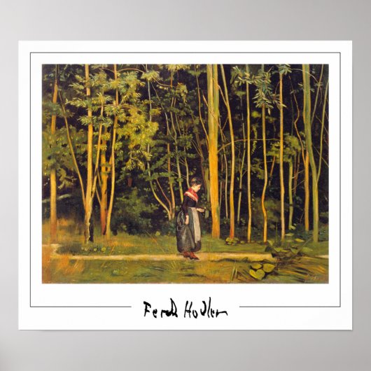フェルディナンド・ホドラー・ゼディング・アート・ポスター#88 ポスター (正面)