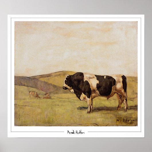 フェルディナンド・ホドラー・ゼディング・アート・ポスター#90 ポスター (正面)