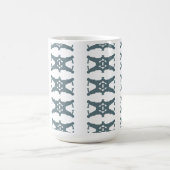 フェルデンクインスパイアラス転がのマグカップ – グレーモダンド コーヒーマグカップ (中央)