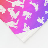 フェルデンクライブランケットレインボーハート#2 フリースブランケット (角)