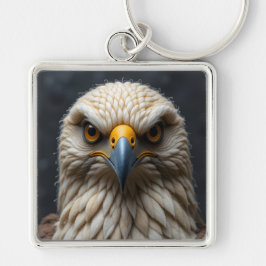 フェルトバードポートレート キーホルダー