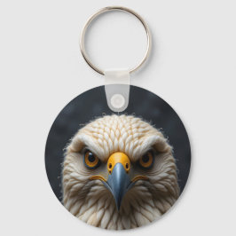 フェルトバードポートレート キーホルダー