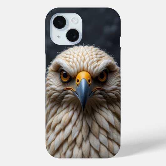フェルトバードポートレート Case-Mate iPhoneケース (裏面)