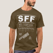 フェルトフィールドエアポートSFF Tシャツ (正面)