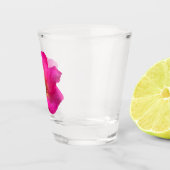 フェルトペン ピンクのバラ ショットグラス (右)