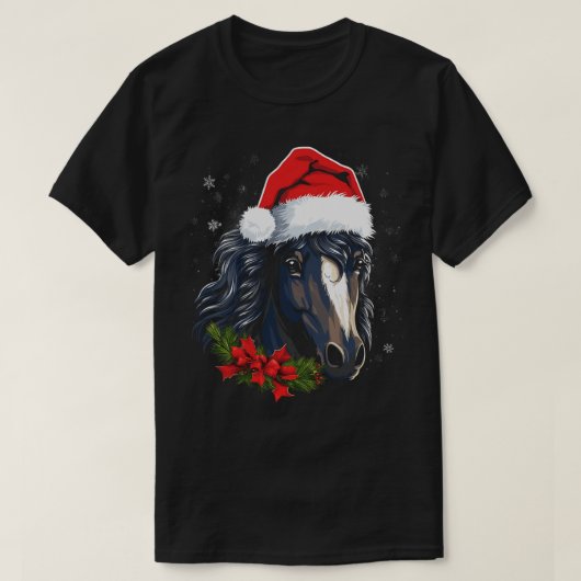 フェルトポニーホースクリスマス Tシャツ (デザイン正面)