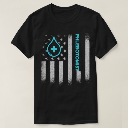 フェルトミスト米国旗フェルトトミー技術者 Tシャツ (デザイン正面)