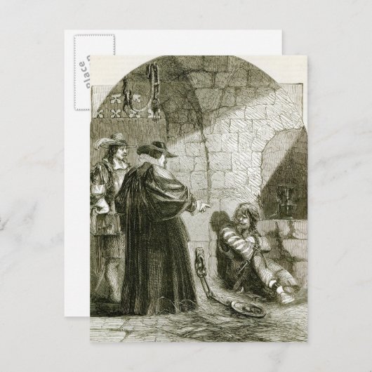 フェルトン、投獄される ポストカード (正面/裏面)