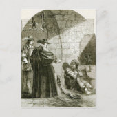 フェルトン、投獄される ポストカード (正面)