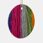 フェルトDIYのひも セラミックオーナメント (右)