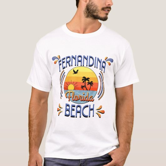 フェルナンディーナビーチ, フロリダ州 Tシャツ (正面)