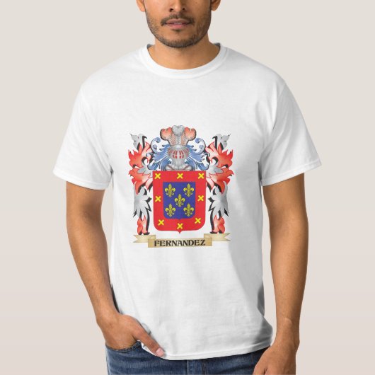 フェルナンデスの紋章付き外衣-家紋 Tシャツ (正面)