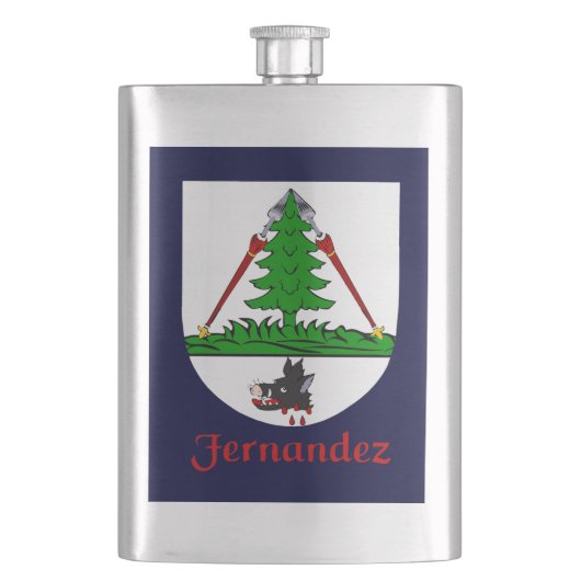 フェルナンデス・ヘラルディックシールド フラスク (正面)