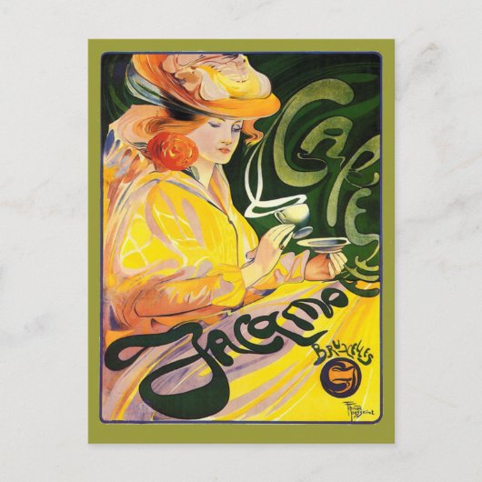 フェルナントウサン~カフェジャックモット ポストカード (正面)