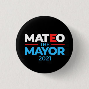 フェルナンドマテオNYC市長2021 缶バッジ