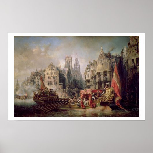 フェルナンド・アルヴァレス・デ・トレドの到来 ポスター (正面)