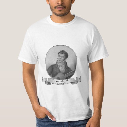 フェルナンド・ソル Tシャツ (正面)